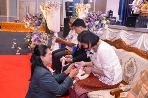 งานมุทิตาจิตเกษียณอายุราชการบุคลากร มหาวิทยาลัยราชภัฏเทพสตรี ประจำปี พ.ศ. 2566 “ด้วยรักและผูกพัน”