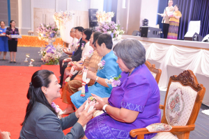 งานมุทิตาจิตเกษียณอายุราชการบุคลากร มหาวิทยาลัยราชภัฏเทพสตรี ประจำปี พ.ศ. 2566 “ด้วยรักและผูกพัน”