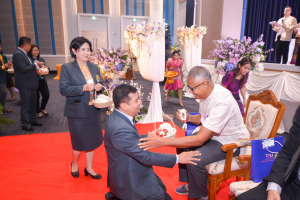 งานมุทิตาจิตเกษียณอายุราชการบุคลากร มหาวิทยาลัยราชภัฏเทพสตรี ประจำปี พ.ศ. 2566 “ด้วยรักและผูกพัน”