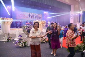งานมุทิตาจิตเกษียณอายุราชการบุคลากร มหาวิทยาลัยราชภัฏเทพสตรี ประจำปี พ.ศ. 2566 “ด้วยรักและผูกพัน”