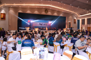 งานมุทิตาจิตเกษียณอายุราชการบุคลากร มหาวิทยาลัยราชภัฏเทพสตรี ประจำปี พ.ศ. 2566 “ด้วยรักและผูกพัน”