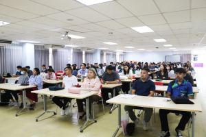 คณะวิทยาการจัดการ จัดพิธีปฐมนิเทศนักศึกษาภาคพิเศษ 1/66