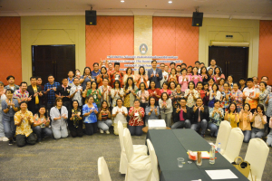 มรท. จัดอบรมหนึ่งวิสัยทัศน์ หนึ่งดวงใจ สานสัมพันธ์น้องพี่เทพสตรี สู่การพัฒนามหาวิทยาลัยที่ยั่งยืน รุ่นที่ 2