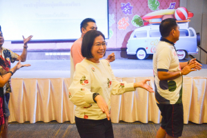 มรท. จัดอบรมหนึ่งวิสัยทัศน์ หนึ่งดวงใจ สานสัมพันธ์น้องพี่เทพสตรี สู่การพัฒนามหาวิทยาลัยที่ยั่งยืน รุ่นที่ 2