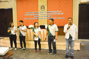 มรท. จัดอบรมหนึ่งวิสัยทัศน์ หนึ่งดวงใจ สานสัมพันธ์น้องพี่เทพสตรี สู่การพัฒนามหาวิทยาลัยที่ยั่งยืน รุ่นที่ 2