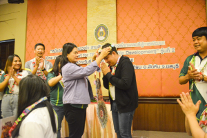 มรท. จัดอบรมหนึ่งวิสัยทัศน์ หนึ่งดวงใจ สานสัมพันธ์น้องพี่เทพสตรี สู่การพัฒนามหาวิทยาลัยที่ยั่งยืน รุ่นที่ 2