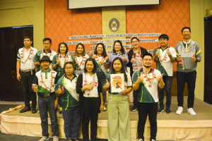 มรท. จัดอบรมหนึ่งวิสัยทัศน์ หนึ่งดวงใจ สานสัมพันธ์น้องพี่เทพสตรี สู่การพัฒนามหาวิทยาลัยที่ยั่งยืน รุ่นที่ 2