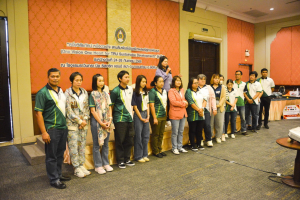 มรท. จัดอบรมหนึ่งวิสัยทัศน์ หนึ่งดวงใจ สานสัมพันธ์น้องพี่เทพสตรี สู่การพัฒนามหาวิทยาลัยที่ยั่งยืน รุ่นที่ 2