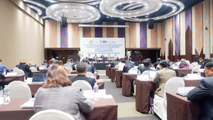 มรท. ร่วมการประชุมพิจารณาร่างรายงานการติดตามและการประเมินผลการพัฒนาท้องถิ่นของมหาวิทยาลัยราชภัฏตามพันธกิจของสถาบันอุดมศึกษากลุ่มที่ 3