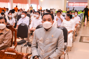 มรท. ร่วมพิธีเจริญพระพุทธมนต์เฉลิมพระเกียรติ พระบาทสมเด็จพระเจ้าอยู่หัว สมเด็จพระนางเจ้าสิริกิติ์ พระบรมราชินีนาถ พระบรมราชชนนีพันปีหลวง และสมเด็จพระนางเจ้าฯ พระบรมราชินี ประจำปี พ.ศ. 2566 ครั้งที่ 8