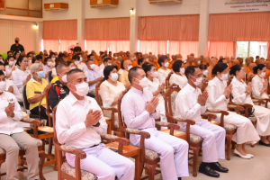 มรท. ร่วมพิธีเจริญพระพุทธมนต์เฉลิมพระเกียรติ พระบาทสมเด็จพระเจ้าอยู่หัว สมเด็จพระนางเจ้าสิริกิติ์ พระบรมราชินีนาถ พระบรมราชชนนีพันปีหลวง และสมเด็จพระนางเจ้าฯ พระบรมราชินี ประจำปี พ.ศ. 2566 ครั้งที่ 8