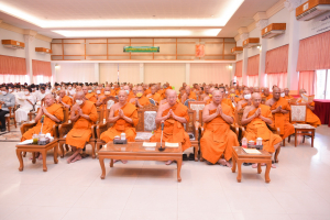 มรท. ร่วมพิธีเจริญพระพุทธมนต์เฉลิมพระเกียรติ พระบาทสมเด็จพระเจ้าอยู่หัว สมเด็จพระนางเจ้าสิริกิติ์ พระบรมราชินีนาถ พระบรมราชชนนีพันปีหลวง และสมเด็จพระนางเจ้าฯ พระบรมราชินี ประจำปี พ.ศ. 2566 ครั้งที่ 8