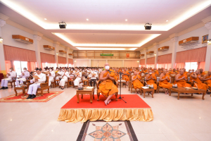 มรท. ร่วมพิธีเจริญพระพุทธมนต์เฉลิมพระเกียรติ พระบาทสมเด็จพระเจ้าอยู่หัว สมเด็จพระนางเจ้าสิริกิติ์ พระบรมราชินีนาถ พระบรมราชชนนีพันปีหลวง และสมเด็จพระนางเจ้าฯ พระบรมราชินี ประจำปี พ.ศ. 2566 ครั้งที่ 8