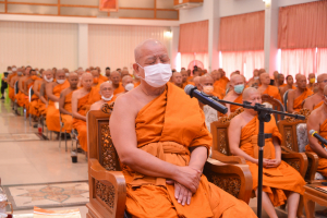 มรท. ร่วมพิธีเจริญพระพุทธมนต์เฉลิมพระเกียรติ พระบาทสมเด็จพระเจ้าอยู่หัว สมเด็จพระนางเจ้าสิริกิติ์ พระบรมราชินีนาถ พระบรมราชชนนีพันปีหลวง และสมเด็จพระนางเจ้าฯ พระบรมราชินี ประจำปี พ.ศ. 2566 ครั้งที่ 8