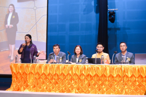 การประชุมบุคลากร มรท. ในรูปแบบการประชุมระบบ Hybrid Meeting เพื่อเตรียมการจัดการศึกษา ภาคการศึกษาที่ 2 ปีการศึกษา 2566