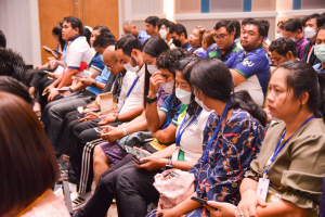 การประชุมบุคลากร มรท. ในรูปแบบการประชุมระบบ Hybrid Meeting เพื่อเตรียมการจัดการศึกษา ภาคการศึกษาที่ 2 ปีการศึกษา 2566