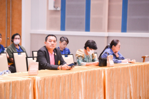 การประชุมบุคลากร มรท. ในรูปแบบการประชุมระบบ Hybrid Meeting เพื่อเตรียมการจัดการศึกษา ภาคการศึกษาที่ 2 ปีการศึกษา 2566