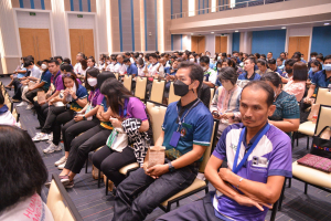 การประชุมบุคลากร มรท. ในรูปแบบการประชุมระบบ Hybrid Meeting เพื่อเตรียมการจัดการศึกษา ภาคการศึกษาที่ 2 ปีการศึกษา 2566
