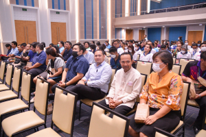 การประชุมบุคลากร มรท. ในรูปแบบการประชุมระบบ Hybrid Meeting เพื่อเตรียมการจัดการศึกษา ภาคการศึกษาที่ 2 ปีการศึกษา 2566