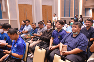 การประชุมบุคลากร มรท. ในรูปแบบการประชุมระบบ Hybrid Meeting เพื่อเตรียมการจัดการศึกษา ภาคการศึกษาที่ 2 ปีการศึกษา 2566