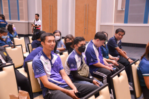 การประชุมบุคลากร มรท. ในรูปแบบการประชุมระบบ Hybrid Meeting เพื่อเตรียมการจัดการศึกษา ภาคการศึกษาที่ 2 ปีการศึกษา 2566