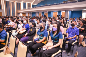 การประชุมบุคลากร มรท. ในรูปแบบการประชุมระบบ Hybrid Meeting เพื่อเตรียมการจัดการศึกษา ภาคการศึกษาที่ 2 ปีการศึกษา 2566