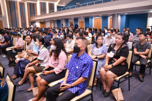 การประชุมบุคลากร มรท. ในรูปแบบการประชุมระบบ Hybrid Meeting เพื่อเตรียมการจัดการศึกษา ภาคการศึกษาที่ 2 ปีการศึกษา 2566