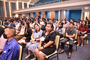 การประชุมบุคลากร มรท. ในรูปแบบการประชุมระบบ Hybrid Meeting เพื่อเตรียมการจัดการศึกษา ภาคการศึกษาที่ 2 ปีการศึกษา 2566