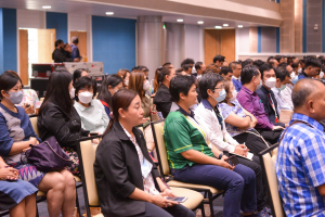 การประชุมบุคลากร มรท. ในรูปแบบการประชุมระบบ Hybrid Meeting เพื่อเตรียมการจัดการศึกษา ภาคการศึกษาที่ 2 ปีการศึกษา 2566