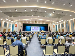การประชุมบุคลากร มรท. ในรูปแบบการประชุมระบบ Hybrid Meeting เพื่อเตรียมการจัดการศึกษา ภาคการศึกษาที่ 2 ปีการศึกษา 2566