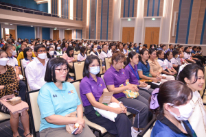 การประชุมบุคลากร มรท. ในรูปแบบการประชุมระบบ Hybrid Meeting เพื่อเตรียมการจัดการศึกษา ภาคการศึกษาที่ 2 ปีการศึกษา 2566