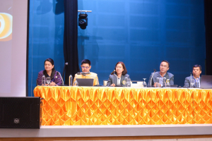 การประชุมบุคลากร มรท. ในรูปแบบการประชุมระบบ Hybrid Meeting เพื่อเตรียมการจัดการศึกษา ภาคการศึกษาที่ 2 ปีการศึกษา 2566