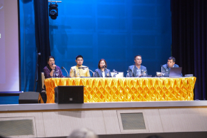 การประชุมบุคลากร มรท. ในรูปแบบการประชุมระบบ Hybrid Meeting เพื่อเตรียมการจัดการศึกษา ภาคการศึกษาที่ 2 ปีการศึกษา 2566
