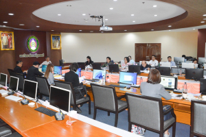 การประชุมทบทวนประกาศสภามหาวิทยาลัยราชภัฏเทพสตรีฯ