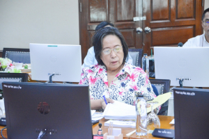 การประชุมทบทวนประกาศสภามหาวิทยาลัยราชภัฏเทพสตรีฯ