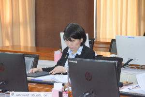 การประชุมทบทวนประกาศสภามหาวิทยาลัยราชภัฏเทพสตรีฯ