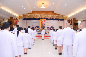 มรท. ร่วมรัฐพิธีวันคล้ายวันสวรรคตพระบาทสมเด็จพระจอมเกล้าเจ้าอยู่หัว