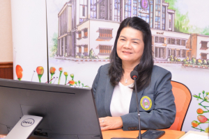 การประชุม คกก.จัดงานราตรีคืนสู่เหย้าชาวเทพสตรีฯ