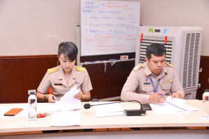 การประชุม คกก.จัดงานราตรีคืนสู่เหย้าชาวเทพสตรีฯ