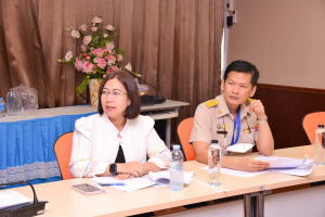 การประชุม คกก.จัดงานราตรีคืนสู่เหย้าชาวเทพสตรีฯ