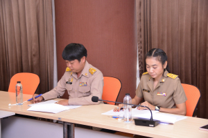 การประชุม คกก.จัดงานราตรีคืนสู่เหย้าชาวเทพสตรีฯ