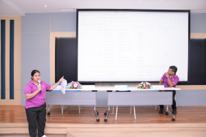 การประชุมผู้ประกอบการร้านค้า มรท. เพื่อชี้แจงการจัดเก็บอัตราค่าไฟฟ้า