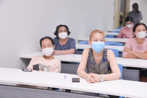 การประชุมผู้ประกอบการร้านค้า มรท. เพื่อชี้แจงการจัดเก็บอัตราค่าไฟฟ้า