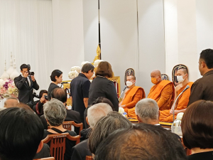 มรท. ร่วมพิธีสวดพระอภิธรรม ศ.ดร.วิจิตร ศรีสอ้าน