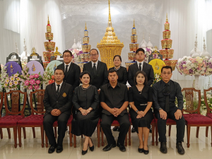 มรท. ร่วมพิธีสวดพระอภิธรรม ศ.ดร.วิจิตร ศรีสอ้าน
