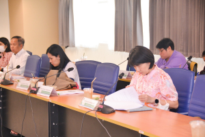 การประชุมหัวหน้าภาค-หัวหน้าสาขาวิชา และ คกก.ทวนสอบมาตรฐานฯ มนส. ครั้งที่ 10/66