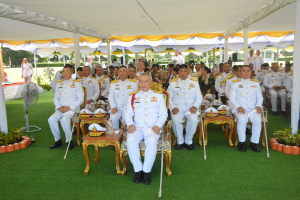 มรท. ร่วมพิธีบำเพ็ญกุศลถวายเป็นพระราชกุศล เนื่องในวันนวมินทรมหาราช ณ ศูนย์การทหารปืนใหญ่