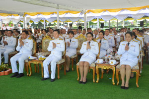 มรท. ร่วมพิธีบำเพ็ญกุศลถวายเป็นพระราชกุศล เนื่องในวันนวมินทรมหาราช ณ ศูนย์การทหารปืนใหญ่