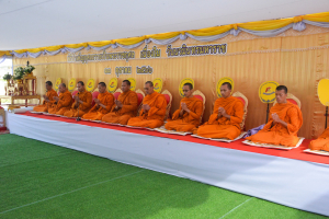 มรท. ร่วมพิธีบำเพ็ญกุศลถวายเป็นพระราชกุศล เนื่องในวันนวมินทรมหาราช ณ ศูนย์การทหารปืนใหญ่