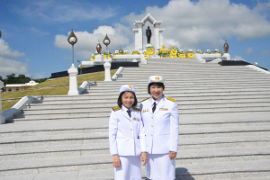 มรท. ร่วมพิธีบำเพ็ญกุศลถวายเป็นพระราชกุศล เนื่องในวันนวมินทรมหาราช ณ ศูนย์การทหารปืนใหญ่